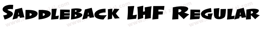 Saddleback LHF Regular字体转换